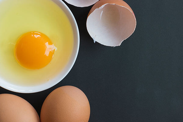 Egg yolk to grow eyebrows faster